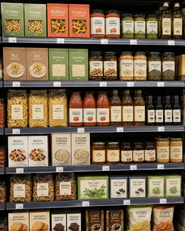 Étiquettes adhésives de fermeture alimentaire : sécuriser vos produits