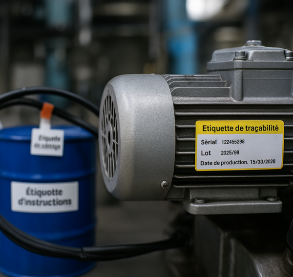 Pourquoi  utiliser des étiquettes techniques dans l’industrie ?