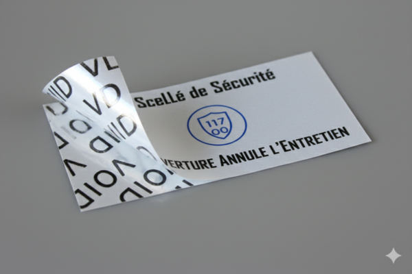 Etiquettes de sécurité VOID et destructibles - Labéo Color